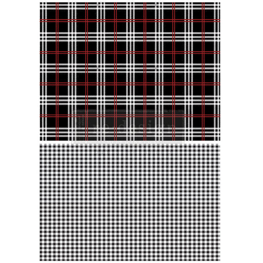 Gingham Black *TO BE DISCONTINUED*
