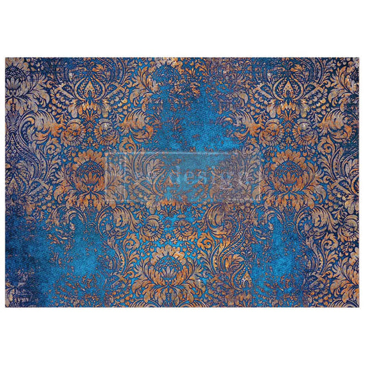 Royal Patina - A1 Rice Paper for Decoupage - LARGE - 59.4cm x 84.1cm - Re-Design with Prima