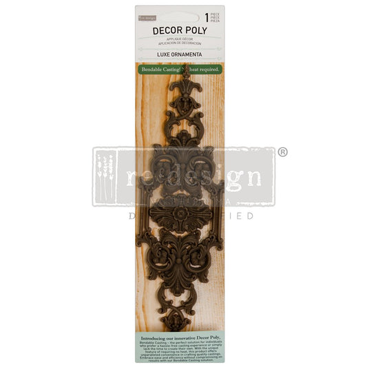 LUXE ORNAMENTA – 10?X2.8?X*0.26? / 25.4CMX7.1CMX0.66CM