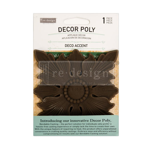 DECO ACCENT – 4?X4?X0.275? / 10.2CMX10.2CMX0.69CM