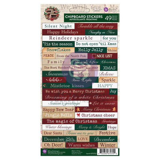 FTNP- CHIPBOARD STICKERS