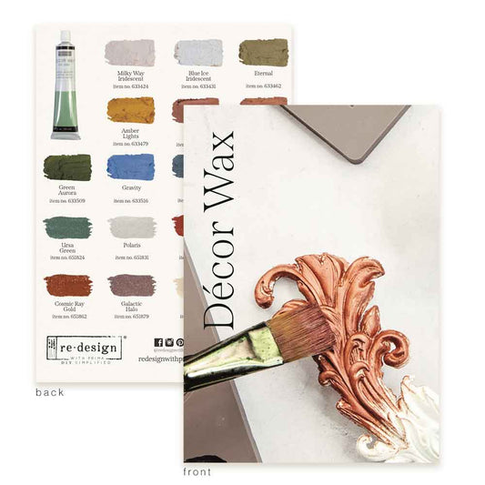 DECOR WAX POSTCARD - PACK OF 5 POSTCARDS, EACH 5"x7"