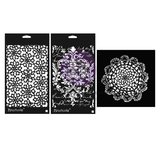 SHABBY ROMANTIC STENCIL SET- LIMITED EDITION