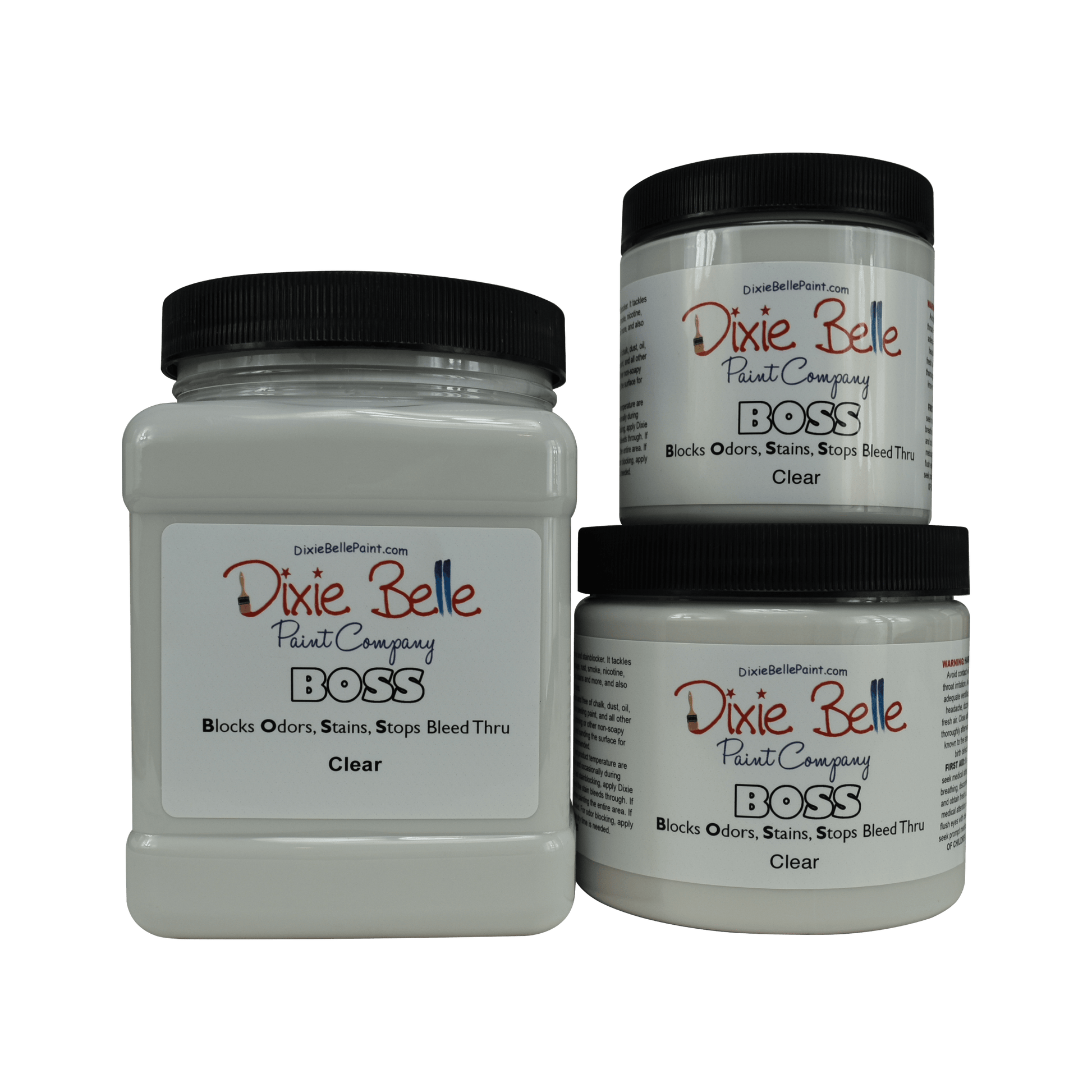 BOSS - CLEAR - Stops Odour, Stain and Bleed Thru Dixie Belle Chalk Paint