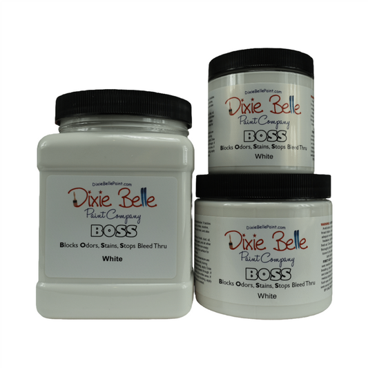 BOSS - WHITE- Stops Odour, Stain and Bleed Thru Dixie Belle Chalk Paint