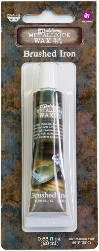 Brushed Iron METALLIQUE WAX PASTE 20ml