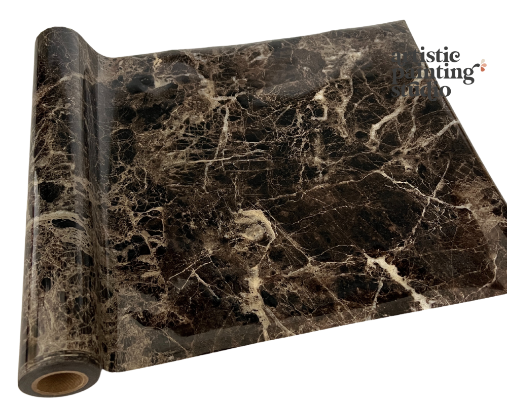 EMPERADOR MARBLE - Rub On Metallic Foil by APS - Textile Friendly