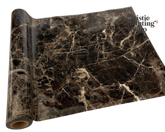 EMPERADOR MARBLE - Rub On Metallic Foil by APS - Textile Friendly