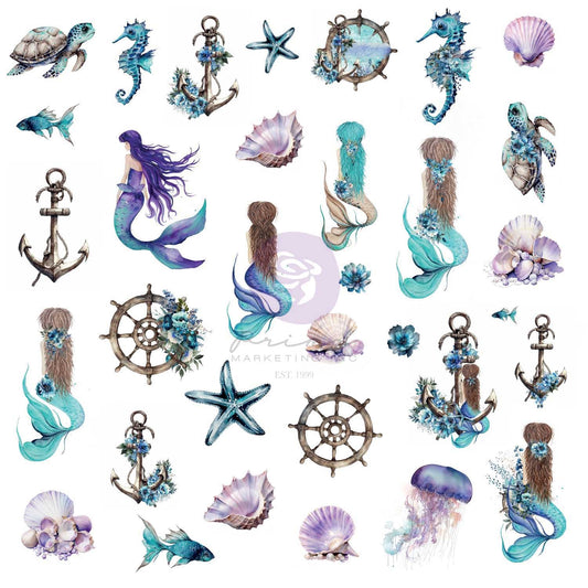 MT EPHEMERA- MERMAID'S TREASURES (66 PCS)