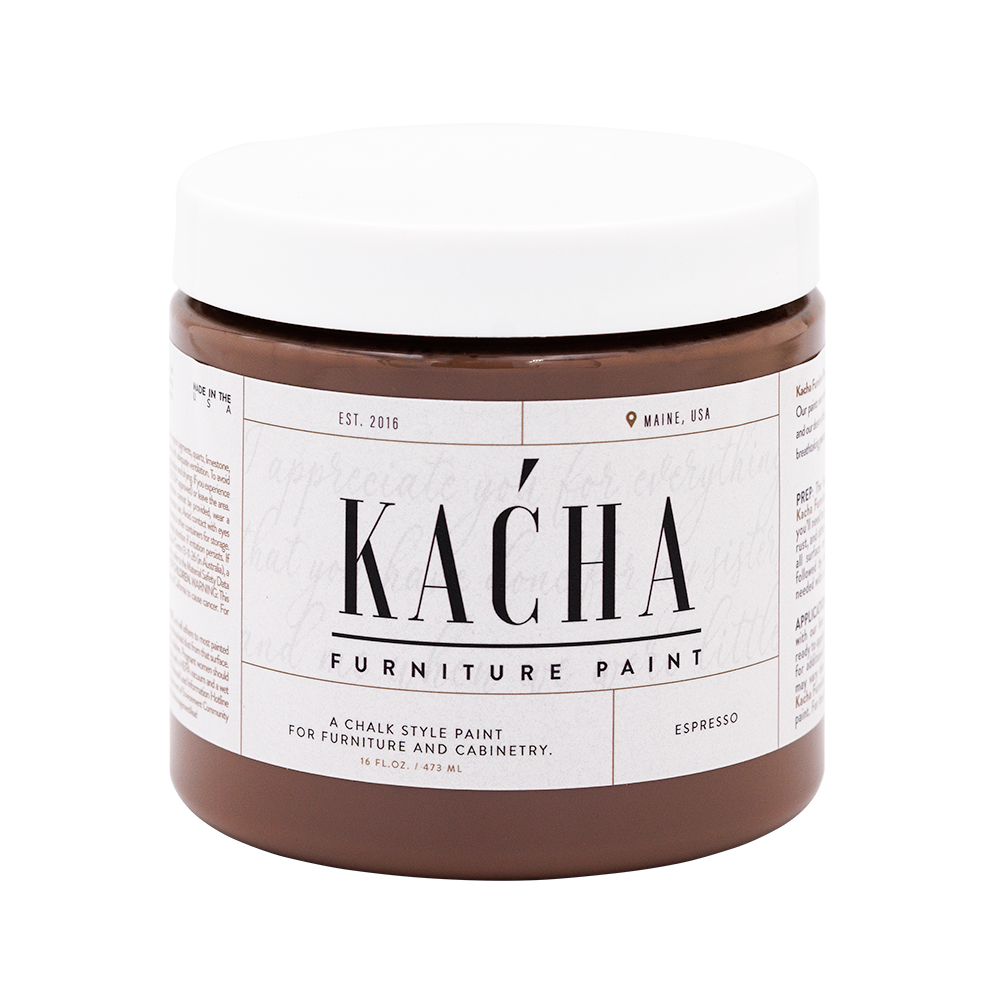 Espresso - Furniture Paint - 118ml/4oz - 236ml/8oz - 473ml/16oz )
