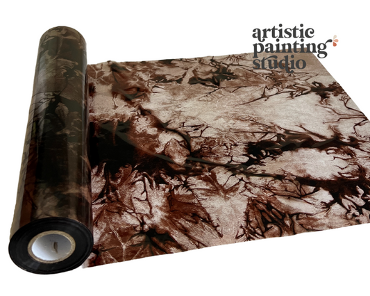 ESPRESSO - Transparent Rub On Metallic Foil by APS - Textile Friendly