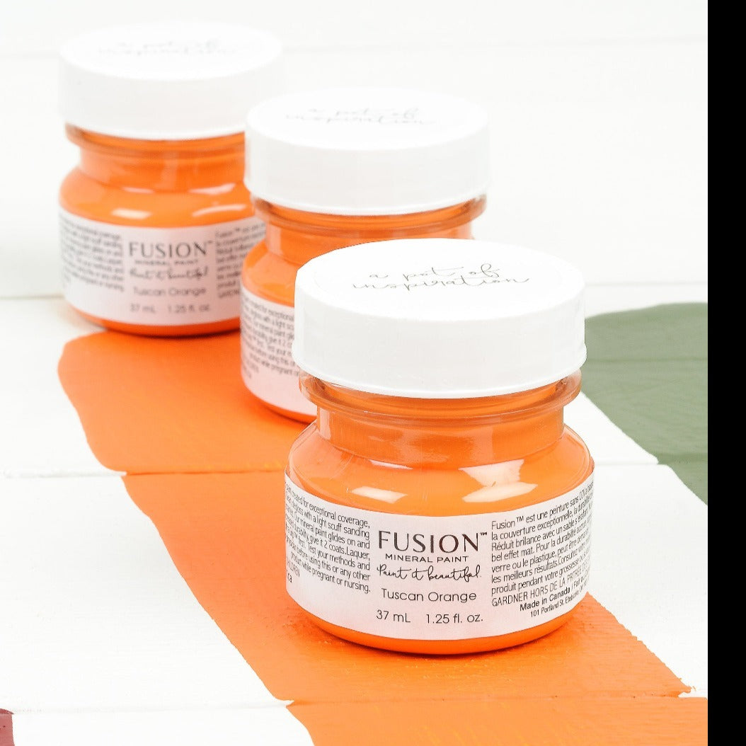 TUSCAN ORANGE - Fusion Mineral Paint - 37ml, 500ml