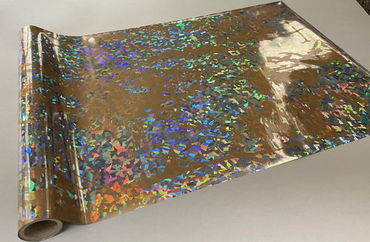 FINLEY CRACKED ICE - Rub On Metallic Foil by APS - Textile Friendly