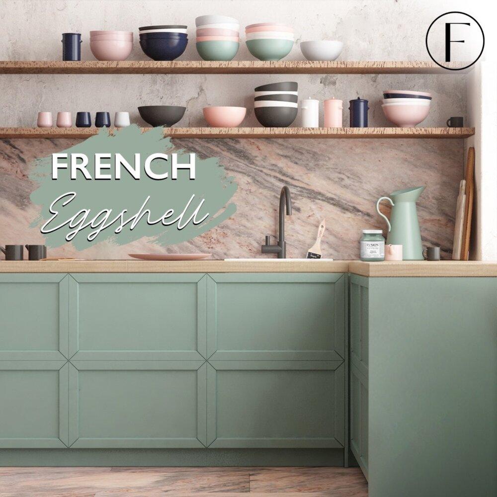 FRENCH EGGSHELL - Fusion Mineral Paint - 37ml, 500ml