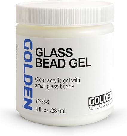 Golden Glass Bead Gel