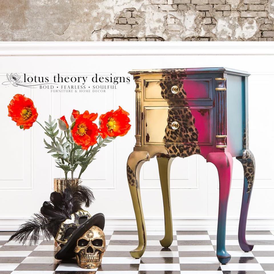 MARBLE BROWN - Brown - Rub On Metallic Foil by APS - Textile Friendly