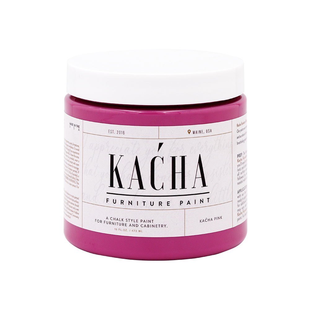 Kacha Pink - Furniture Paint - 118ml/4oz - 236ml/8oz - 473ml/16oz )