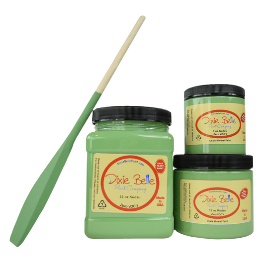 KUDZU - Dixie Belle - Leafy Green Chalk Mineral Paint - 236ml/8oz - 473ml/16oz