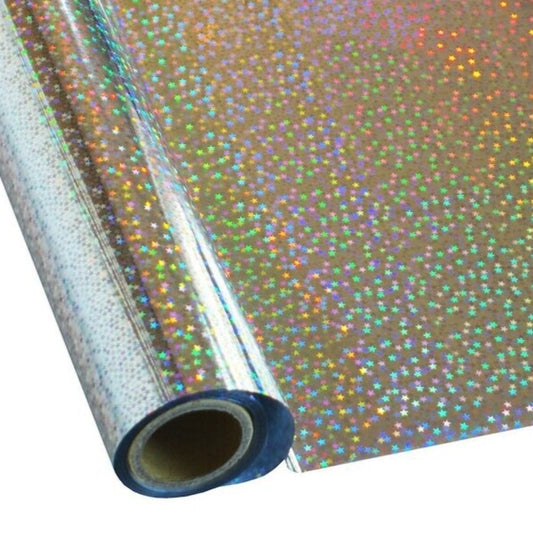 OH MY STARS - Silver - Rub On Metallic Foil by APS - Textile Friendly