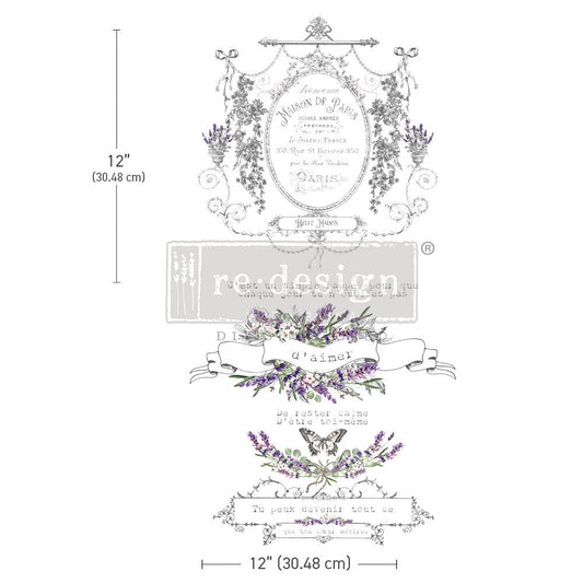 MASON DE PARIS (Pre-Order) - 30cm x 30cm - Redesign Decor Transfer Decal