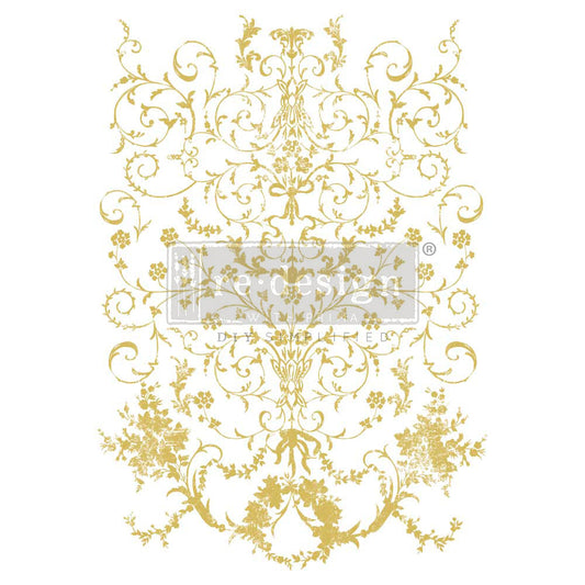 KACHA MANOR SWIRLS - 18" x 24" - Redesign Decor Transfer Decal