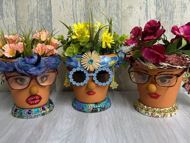 PLANT POT HEAD WORKSHOP