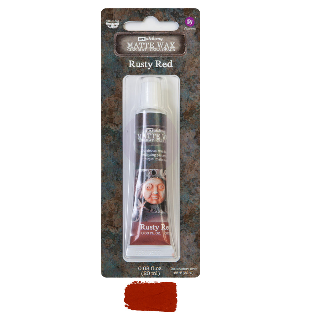 Rusty Red Matte WAX PASTE 20ml