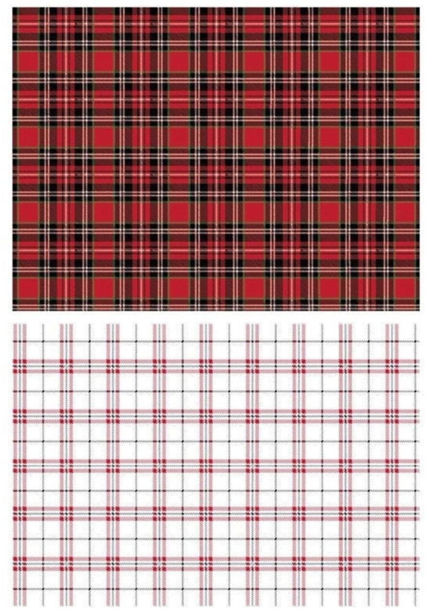 GINGHAM RED