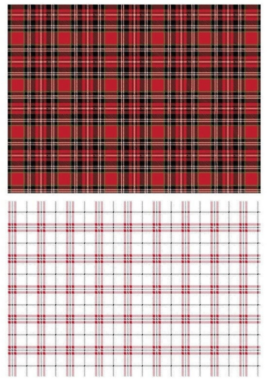 GINGHAM RED
