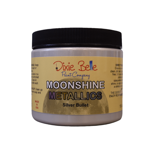 MOONSHINE METALLIC - Silver Bullet - Dixie Belle - 16oz/473ml