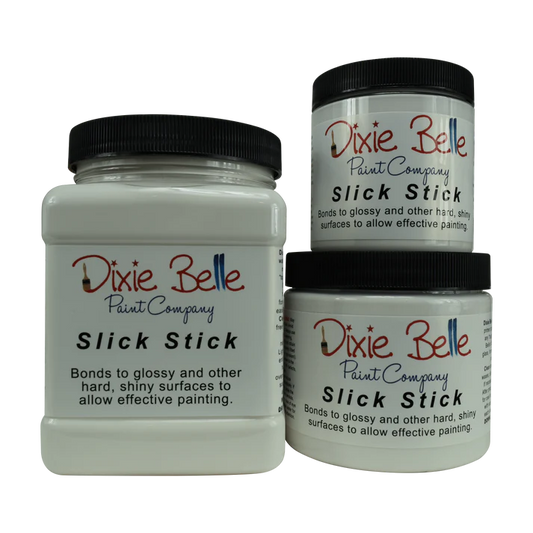 Dixie Belle Paint Company | Slick Stick (16oz) | Problem Solving Paint Prep for Slick, Slipper Surfaces | Use on Glass, Metal