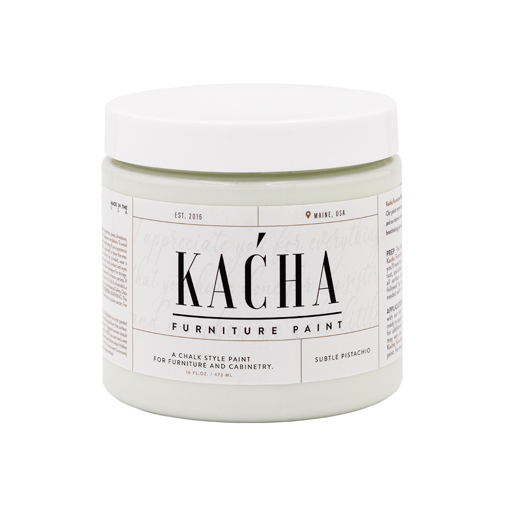 Subtle Pistachio - Furniture Paint - 118ml/4oz - 236ml/8oz - 473ml/16oz