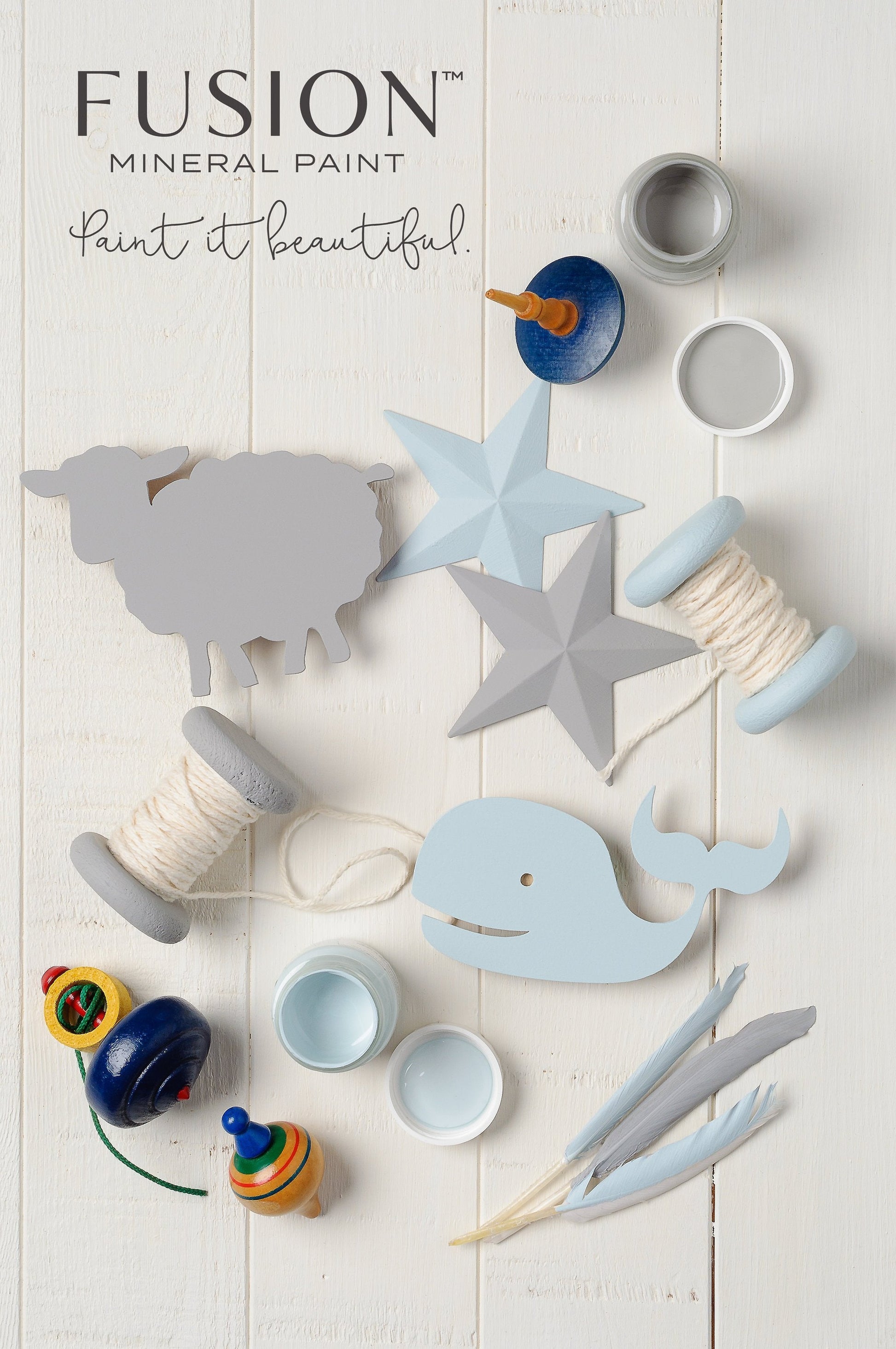 LITTLE WHALE - Fusion Mineral Paint - 37ml, 500ml