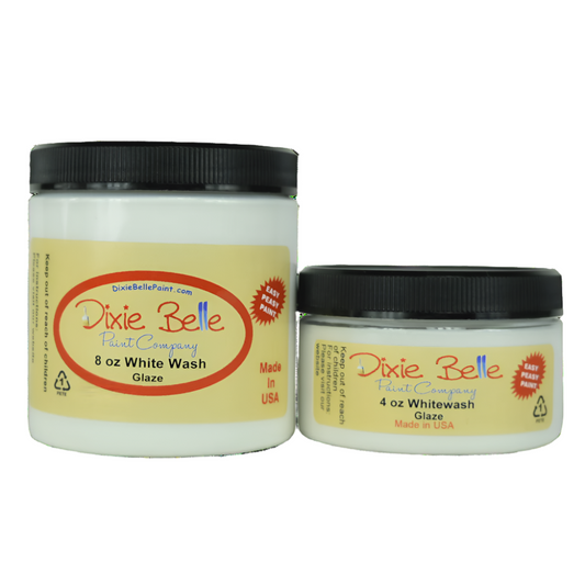 GLAZE - WHITEWASH - 4oz/118ml, 8oz/237ml