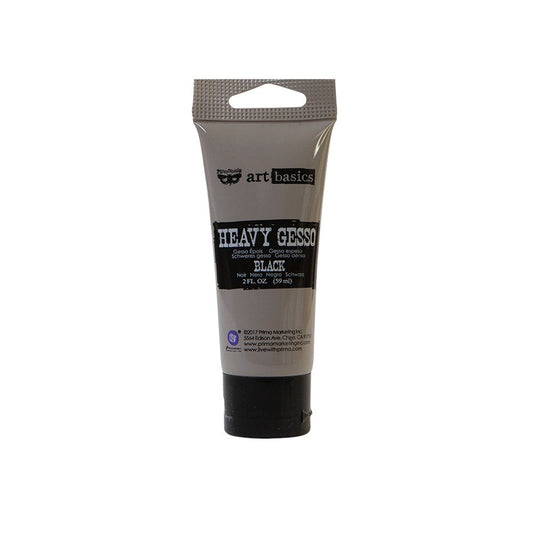 HEAVY GESSO BLACK- 2 FL OZ (59ML)