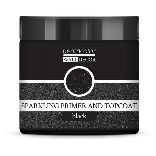 Sparkling Primer & Topcoat - Black