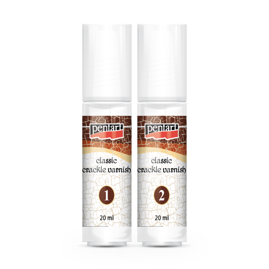 CLASSIC CRACKLE VARNISH, 2 COMPONENTS