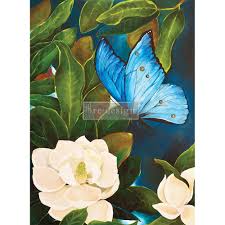 Sapphire Angel - A1 Rice Paper for Decoupage - LARGE - 59.4cm x 84.1cm - Re-Design with Prima