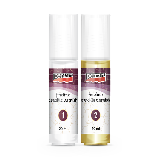 FINELINE CRACKLE VARNISH, 2 COMPONENTS