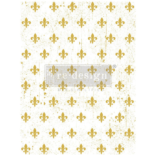 FLEUR DE LIS- GOLD TRANSFER