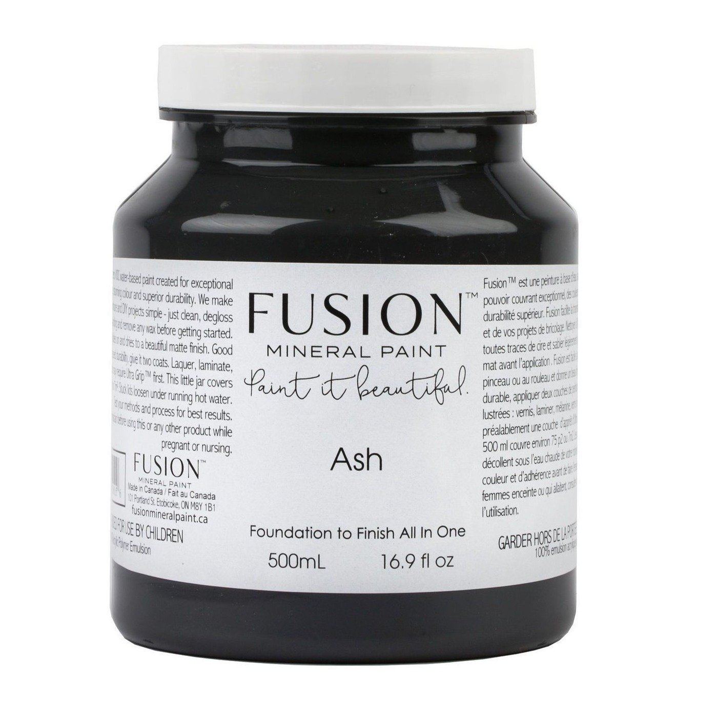 ASH - Fusion Mineral Paint - 37ml, 500ml