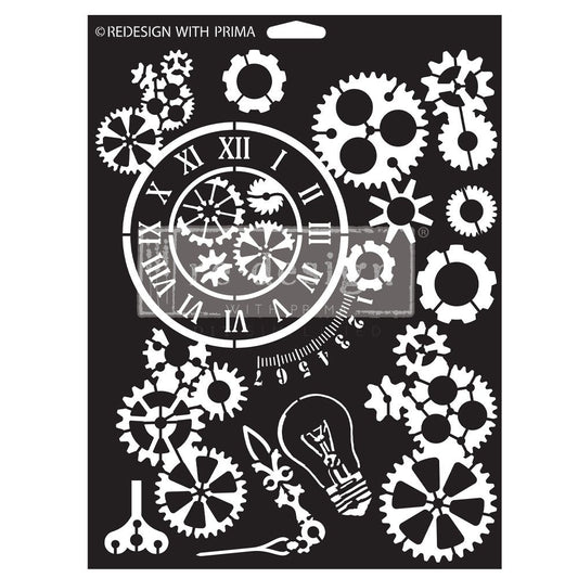 GEARWORKS – STENCIL  SIZE 9?X12?
