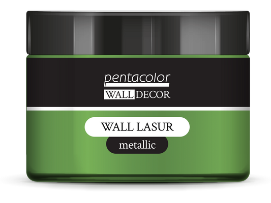 GREEN-GOLD - METALLIC WALL LASUR