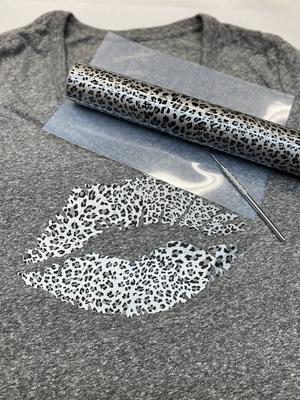 VINYL TRANSFER FILM SHEET - Rub On Metallic Foil by APS - Textile Friendly