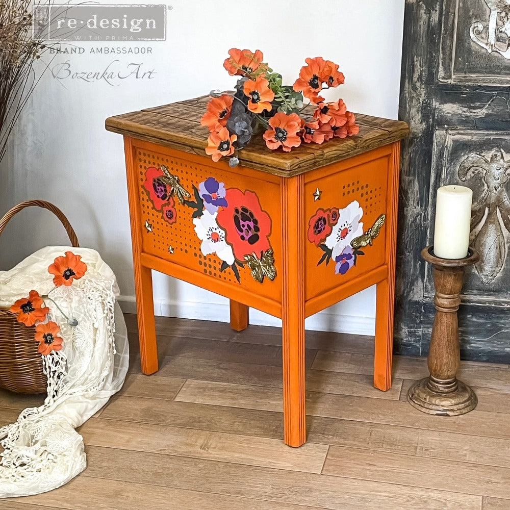 MODERNIST FLORAL - 24" x 35" - Redesign Decor Transfer Decal