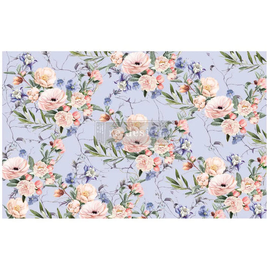 Lavender Fleur Decoupage Paper