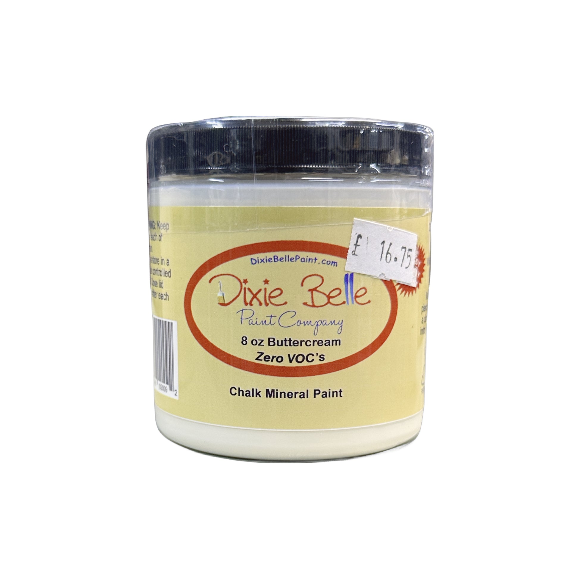 Dixie Belle | Chalk Finish Mineral Paint | Buttercream (8oz)