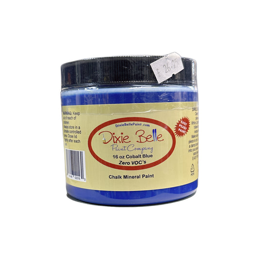 Dixie Belle | Chalk Finish Mineral Paint | Cobalt Blue (16oz)