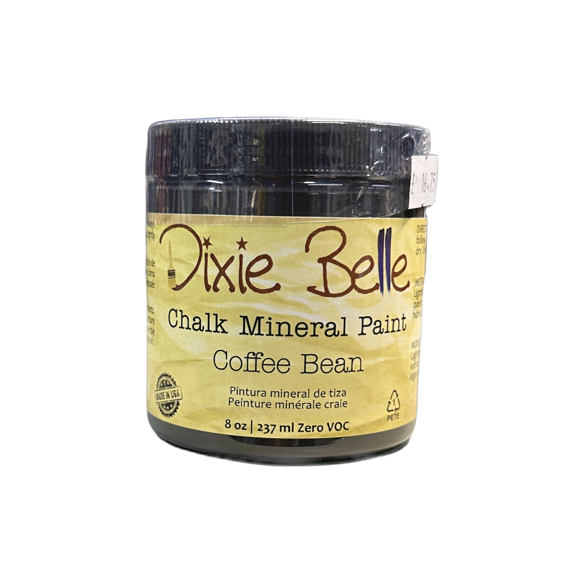 Dixie Belle | Chalk Finish Mineral Paint | Coffee Bean (8oz)