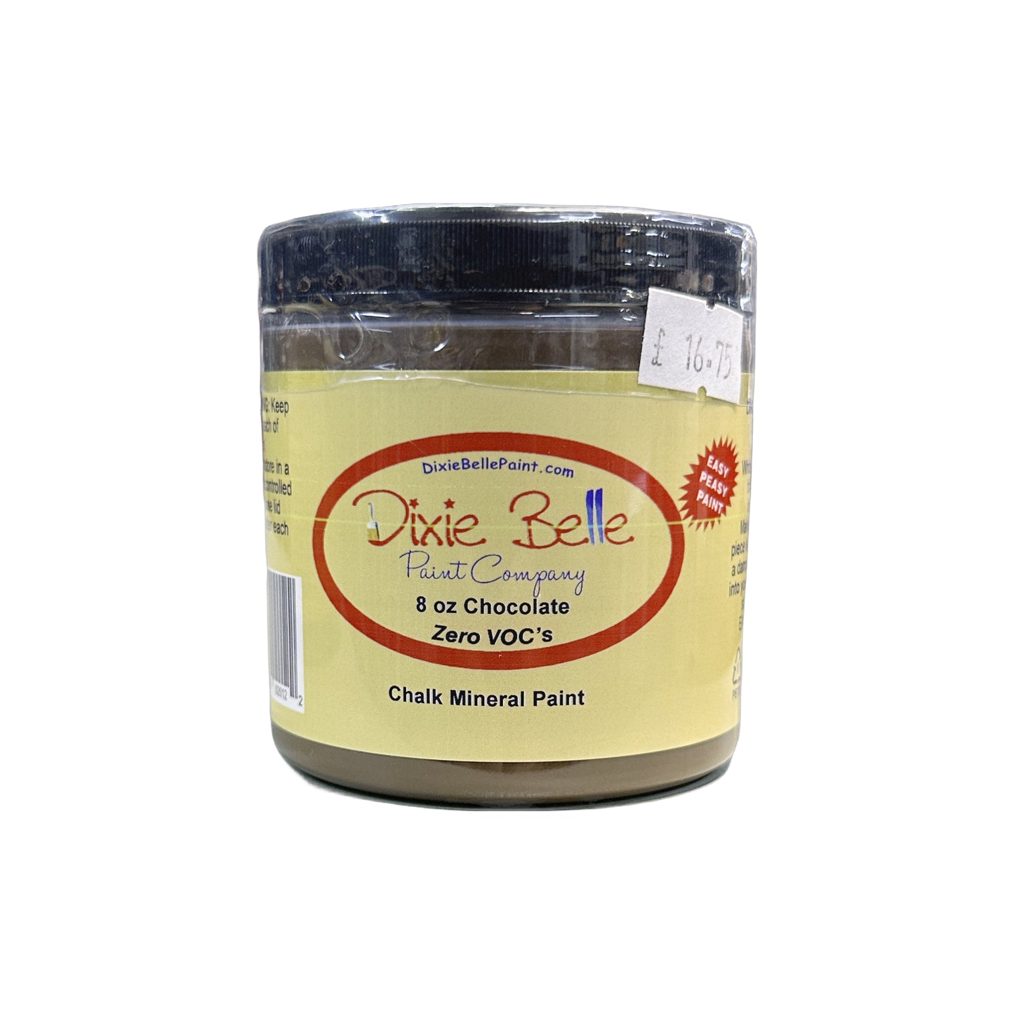 Dixie Belle | Chalk Finish Mineral Paint | Chocolate (8oz)